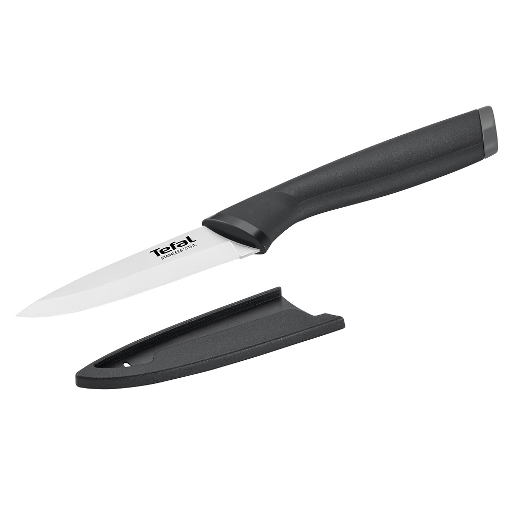 Tefal Comfort Paring Knife, 9 cm, Black - K2213504